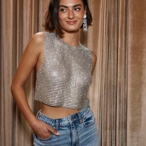 She’s a Gem Rhinestone Tank